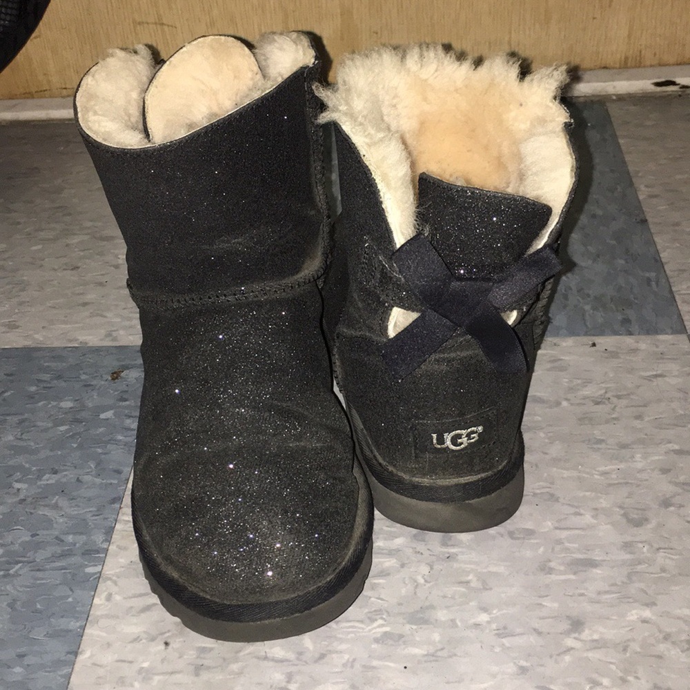 UGG Glitter Bow Boots